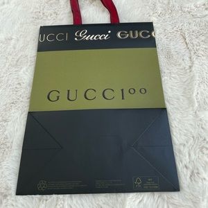 Gucci 100 yr Limited Edition Gift Paper Bag
